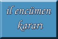 Ocak Ayı Encümen Kararları